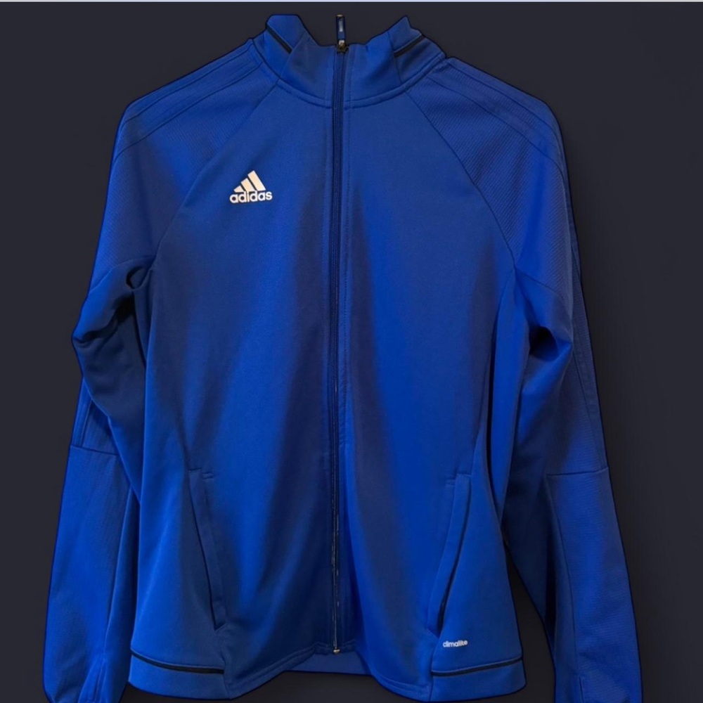 Adidas Royal Blue Full-Zip Jacket